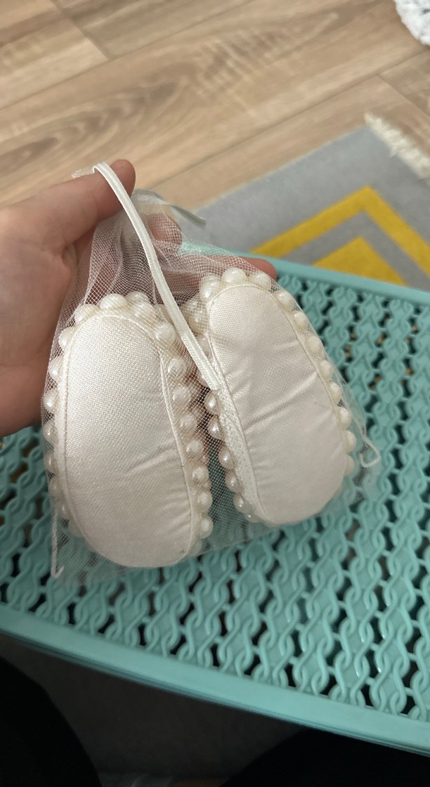 İnci İşlemeli Kız Çocuk Özel Ayakkabı - Görsel 3