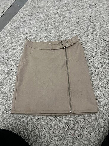 Mini süet etek