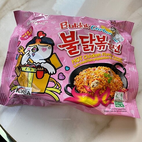 Buldak cheese ramen