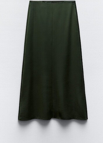 Zara saten etek