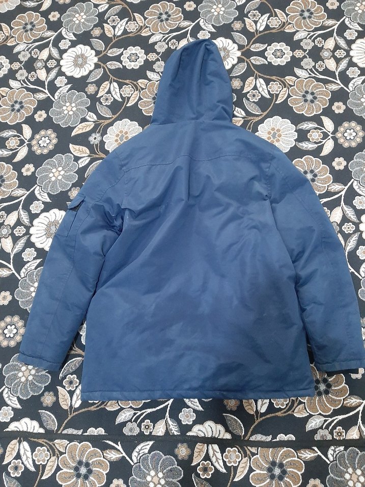 Lacivert Erkek Mont - Görsel 3