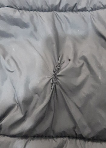 Siyah erkek kadın Midi Kaban, Detaylı, Rahat Kesim şişme mont - Görsel 3