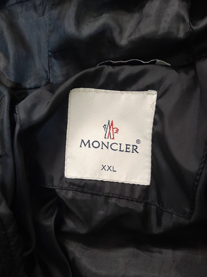 Siyah Erkek Mont, Fermuarlı, - Görsel 4