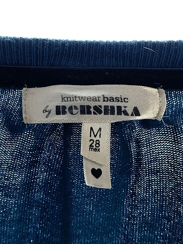 m Beden mavi Renk Bershka Hırka %70 İndirimli.