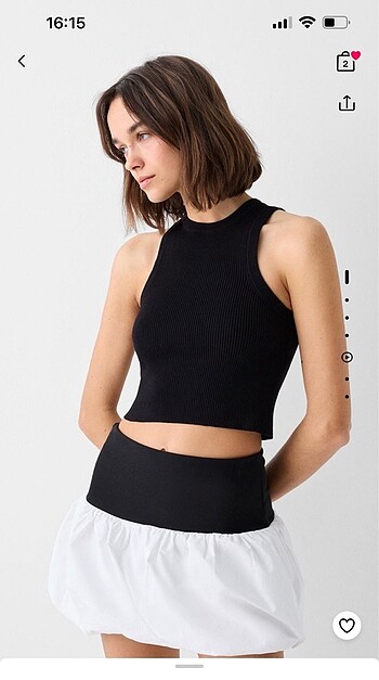 Bershka balon etek