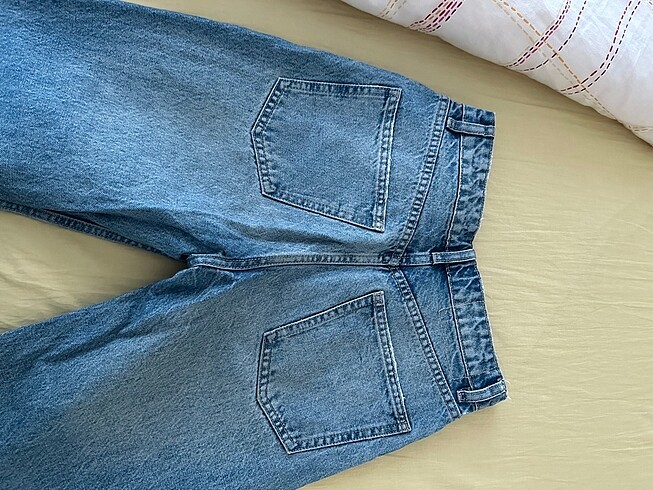 36 Beden lacivert Renk zara straight jean yüksek bel