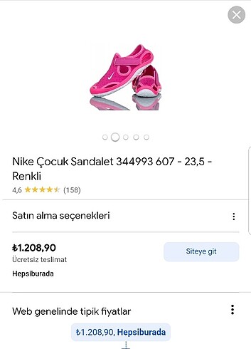 Nike sandalet 