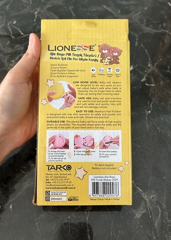 Lionesse Pilli Tırnak Törpüsü - Görsel 2