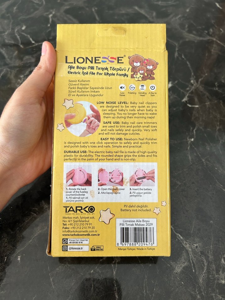 Lionesse Pilli Tırnak Törpüsü - Görsel 2