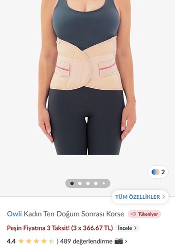 Owli Doğum Sonrası Korse - Görsel 9