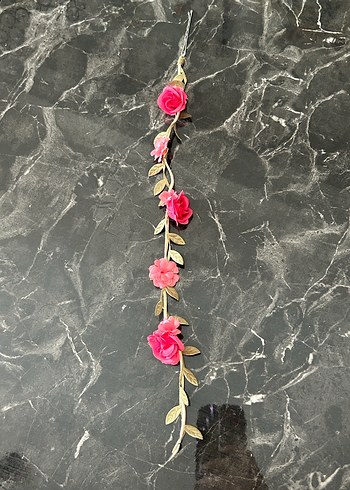 Çiçek Detaylı Saç Aksesuarı - Görsel 7