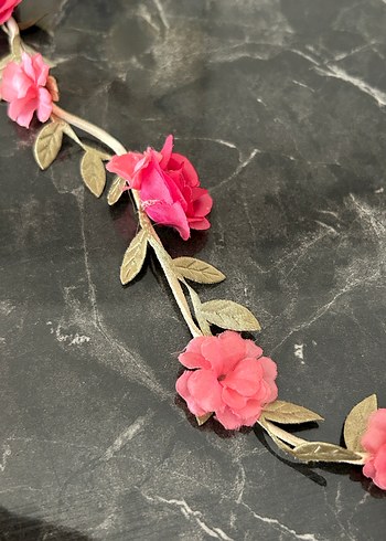 Çiçek Detaylı Saç Aksesuarı - Görsel 5