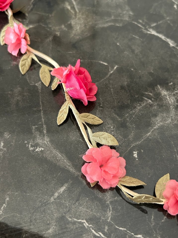 Çiçek Detaylı Saç Aksesuarı - Görsel 5