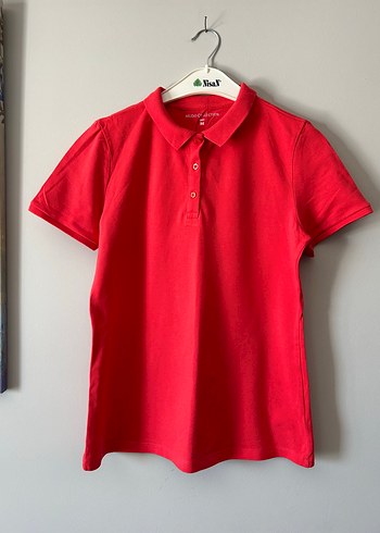 Kırmızı Polo Yaka Tişört