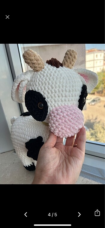  Beden Renk Amigurumi İnek