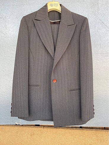 38 Beden Blazer çeket ve pantolon takım