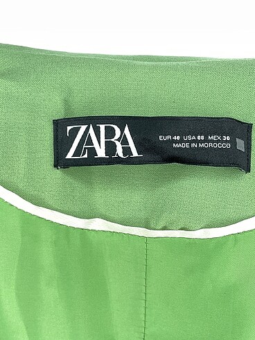 40 Beden yeşil Renk Zara Blazer %70 İndirimli.