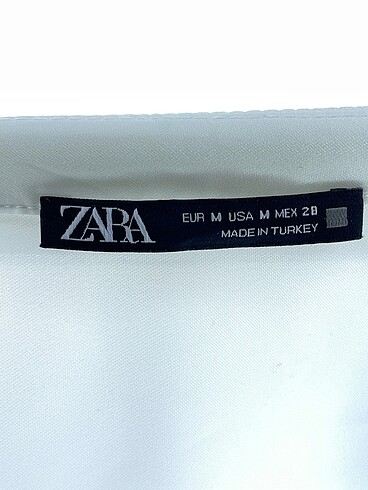 m Beden beyaz Renk Zara Hırka %70 İndirimli.