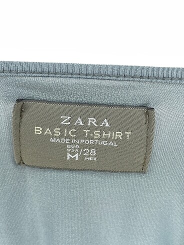 m Beden gri Renk Zara T-shirt %70 İndirimli.