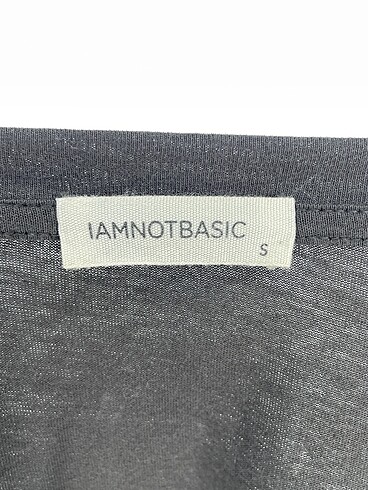 s Beden gri Renk IAMNOTBASIC T-shirt %70 İndirimli.