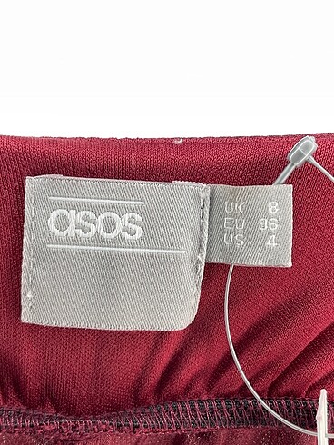 36 Beden bordo Renk Asos Uzun Tulum %70 İndirimli.