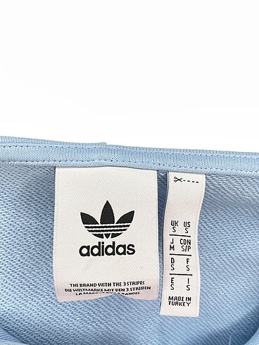 s Beden mavi Renk Adidas Sweatshirt %70 İndirimli.