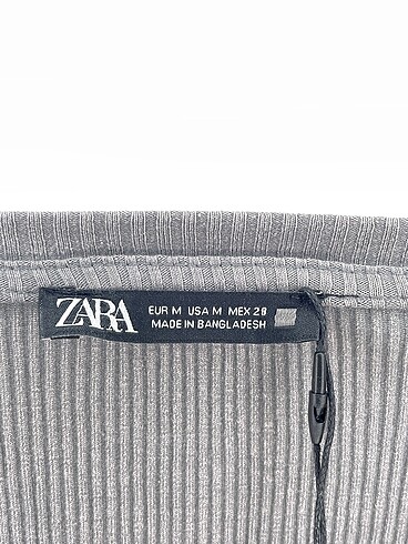 m Beden gri Renk Zara Bluz %70 İndirimli.