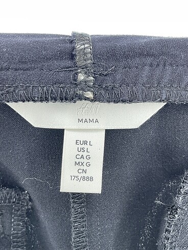 l Beden siyah Renk H&M Hamile Pantolon %70 İndirimli.