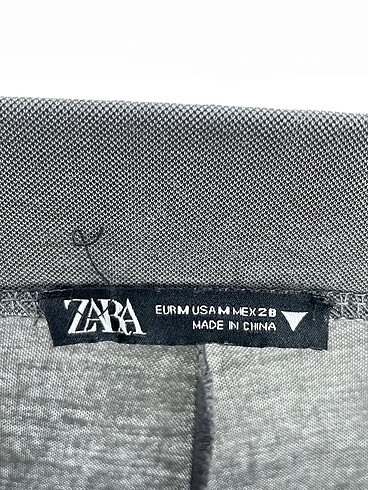 m Beden gri Renk Zara Düz Kesim %70 İndirimli.