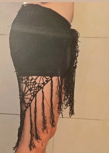 Marks&Spencer Dantel örme Knitting Kadın Pareo Şal - Görsel 6