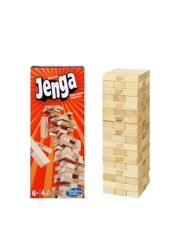 Jenga Ahşap Blok Strateji Oyunu