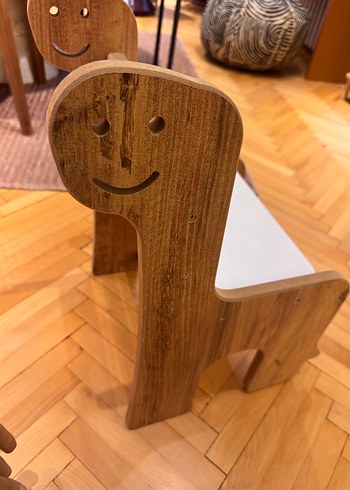 Ahşap Çocuk Sandalyesi - Görsel 4