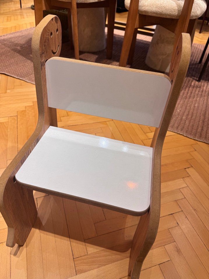 Ahşap Çocuk Sandalyesi - Görsel 2