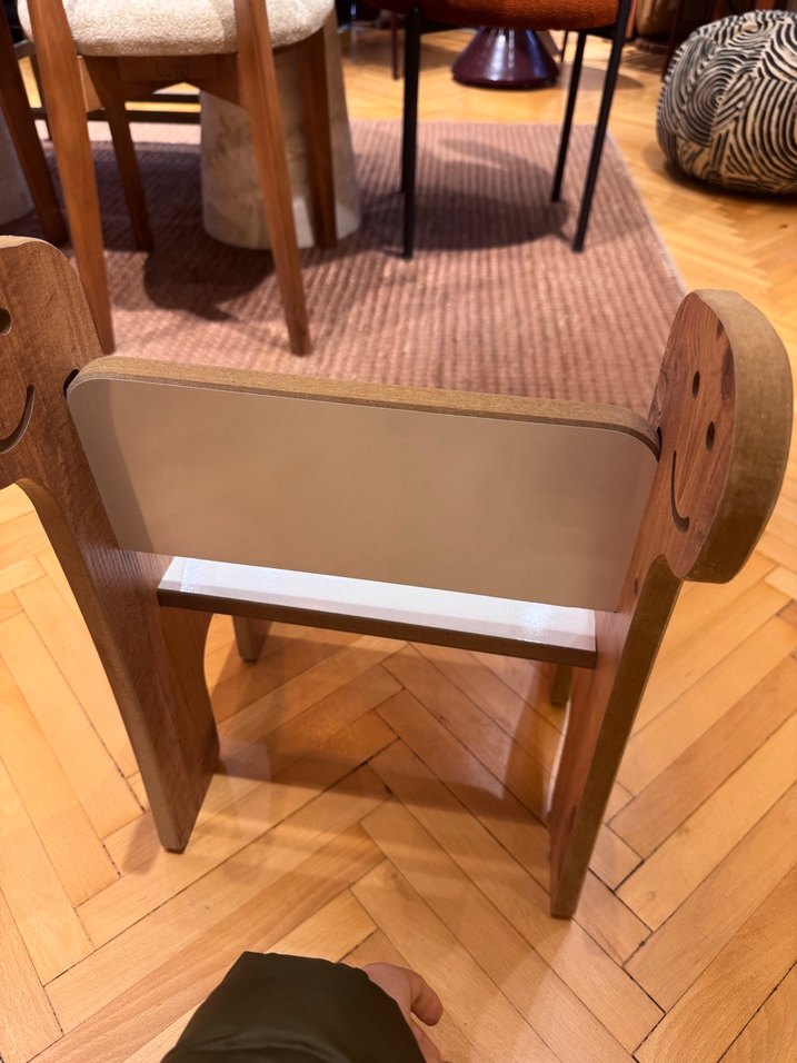 Ahşap Çocuk Sandalyesi - Görsel 5