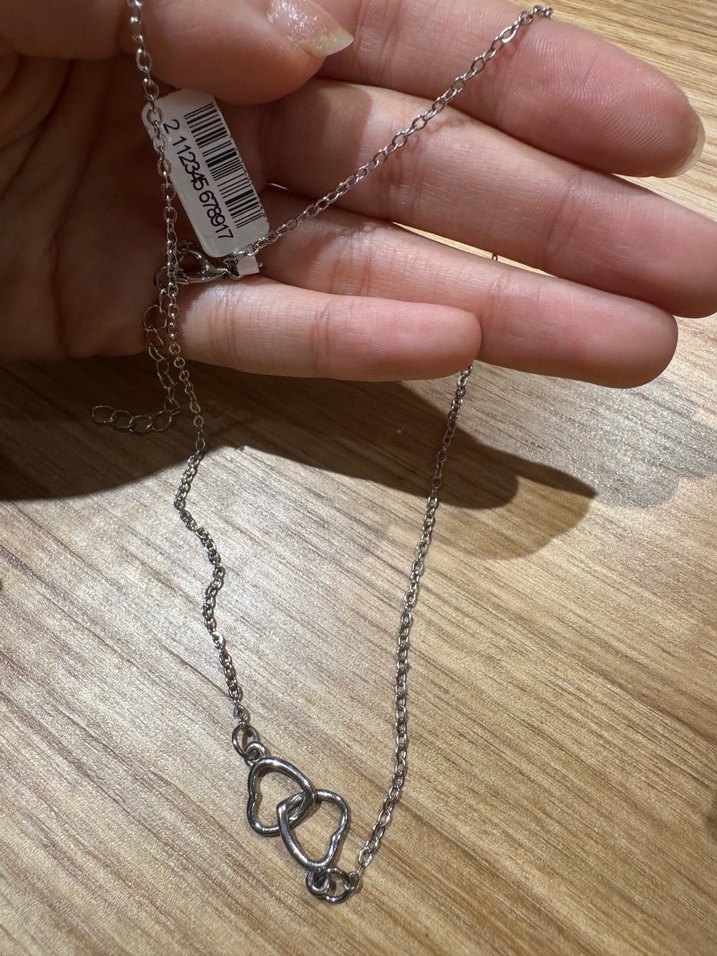 Kalp uçlu kolye - Görsel 3