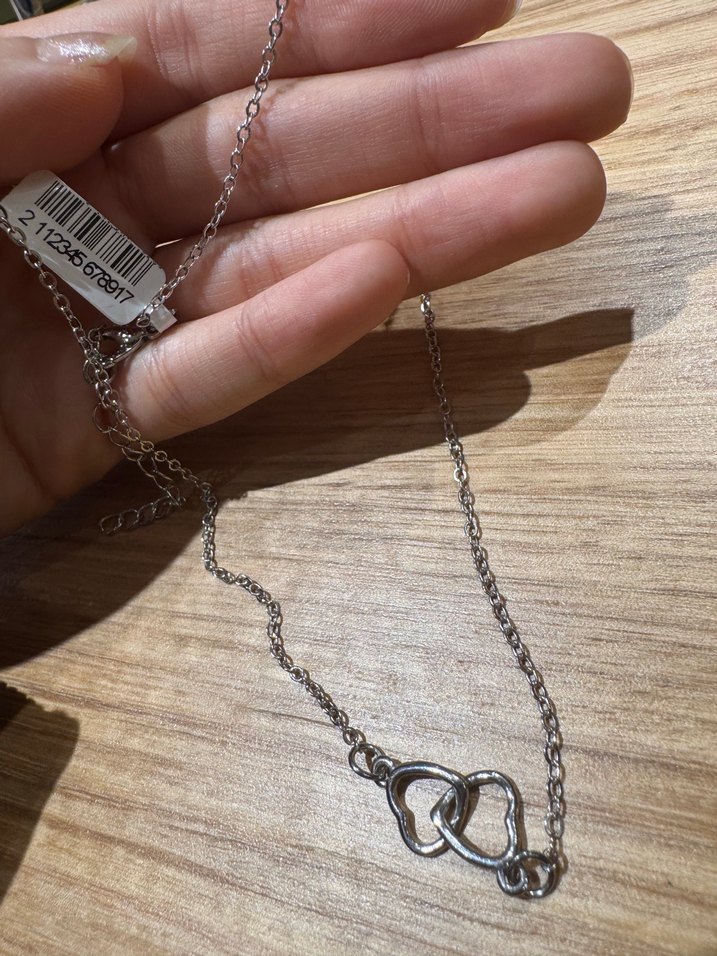 Kalp uçlu kolye - Görsel 2