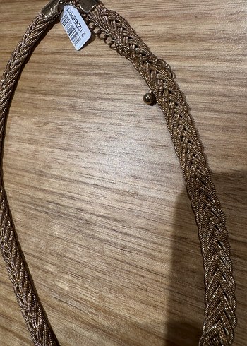 Örgü Gold Kolye - Görsel 4