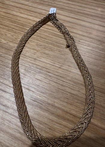 Örgü Gold Kolye - Görsel 2