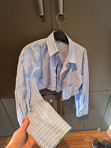 Zara Crop Gömlek
