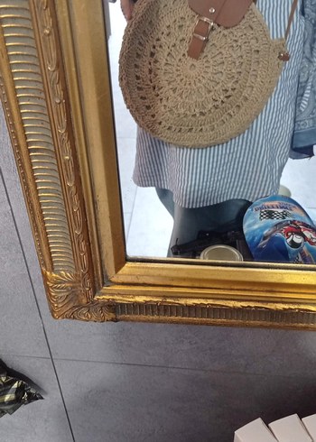 Diğer Bej Örgü Bohem Kadın Çanta