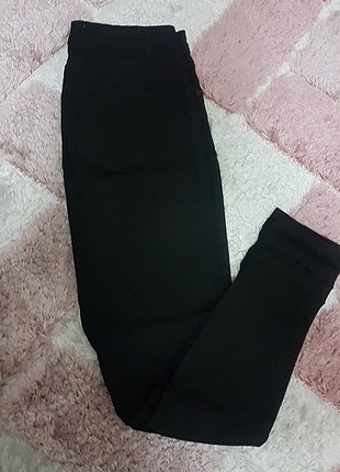 28 Beden Addax siyah yüksek bel pantolon