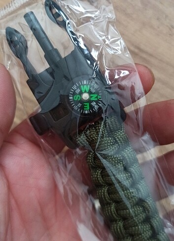 Beden Paracord Bileklik Hayatta Kalma Bilekliği