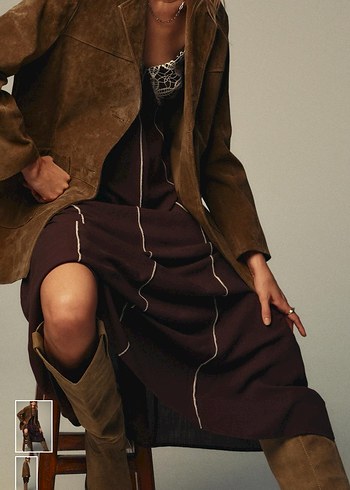 Zara süet çizme