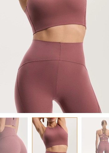 Oysho compressive raise yüksek bel Tayt - Görsel 4