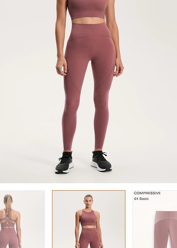 Oysho compressive raise yüksek bel Tayt - Görsel 6