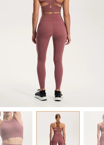 Oysho compressive raise yüksek bel Tayt - Görsel 5