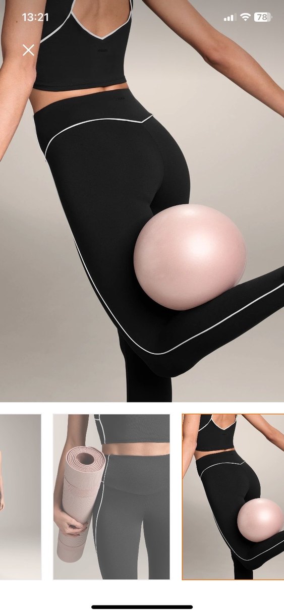 Oysho comfortlux biye detaylı yüksek belli bilek hizasında tayt - Görsel 4