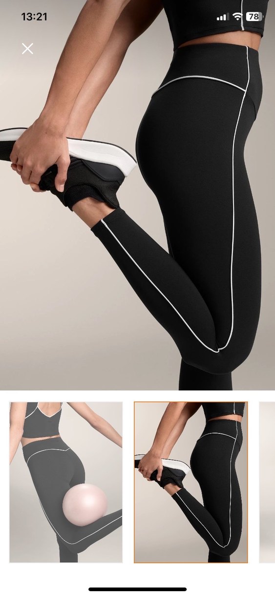 Oysho comfortlux biye detaylı yüksek belli bilek hizasında tayt - Görsel 5