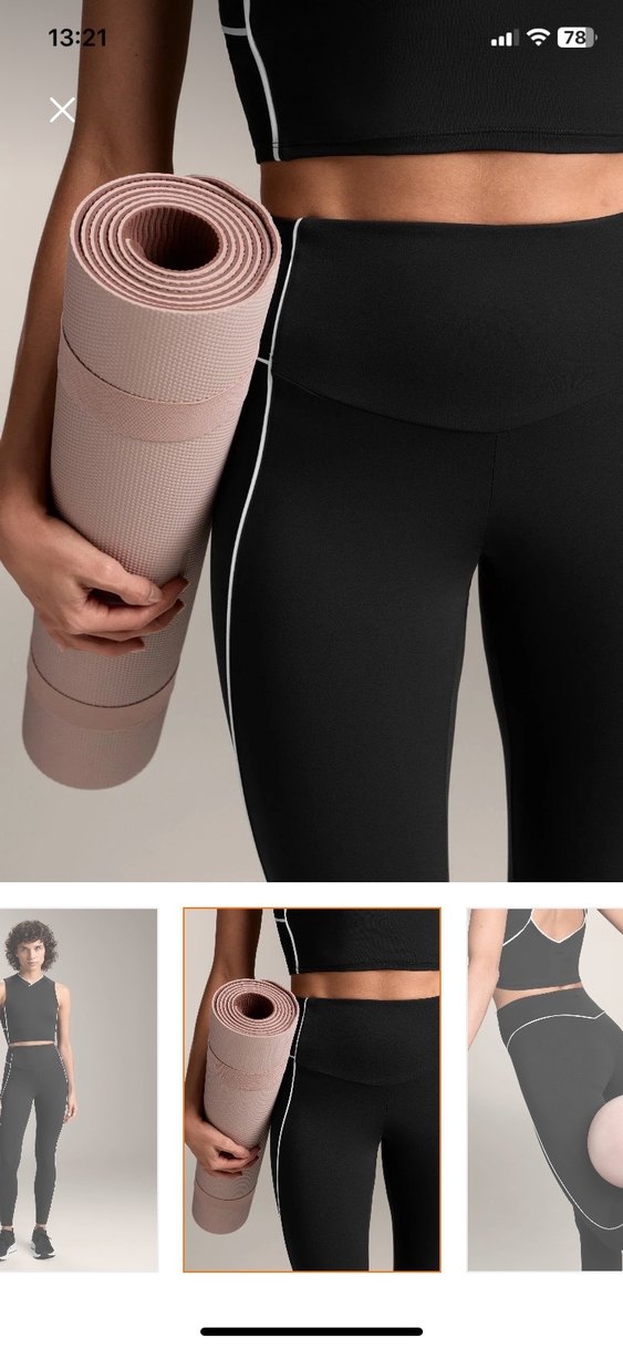 Oysho comfortlux biye detaylı yüksek belli bilek hizasında tayt - Görsel 3