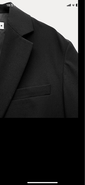m Beden Zara Zw collection oversize blazer